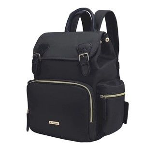 VogShow diaper bag black unisex backpack